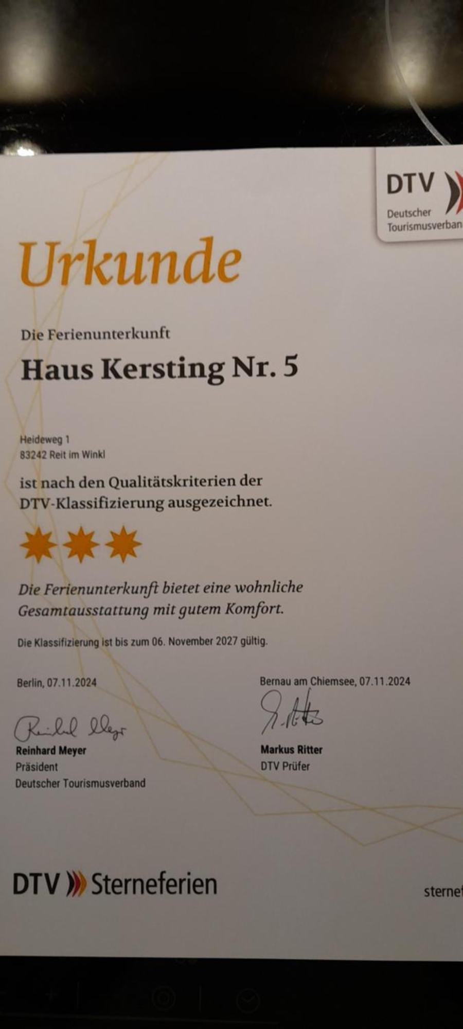 Apartamento Haus Kersting Reit im Winkl Exterior foto